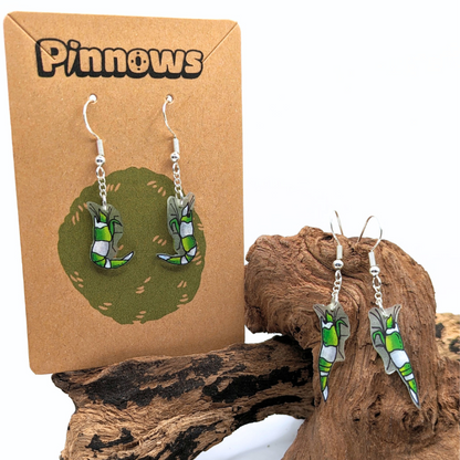 Shrimp Dangle Earrings