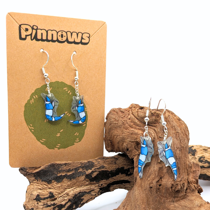 Shrimp Dangle Earrings