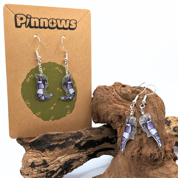 Shrimp Dangle Earrings