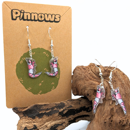 Shrimp Dangle Earrings