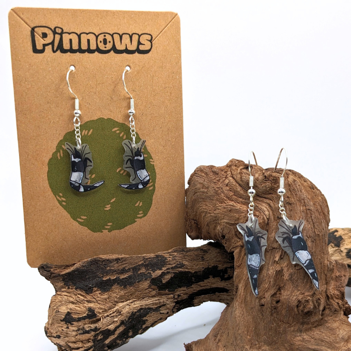 Shrimp Dangle Earrings