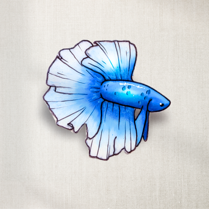 Blue Butterfly Betta