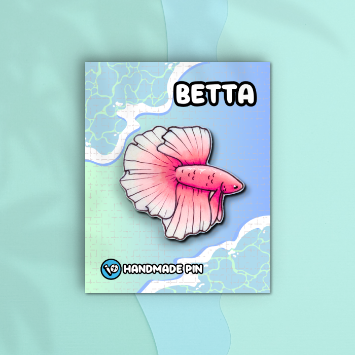 Pink Butterfly Betta