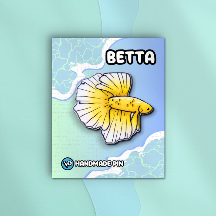 Yellow Butterfly Betta